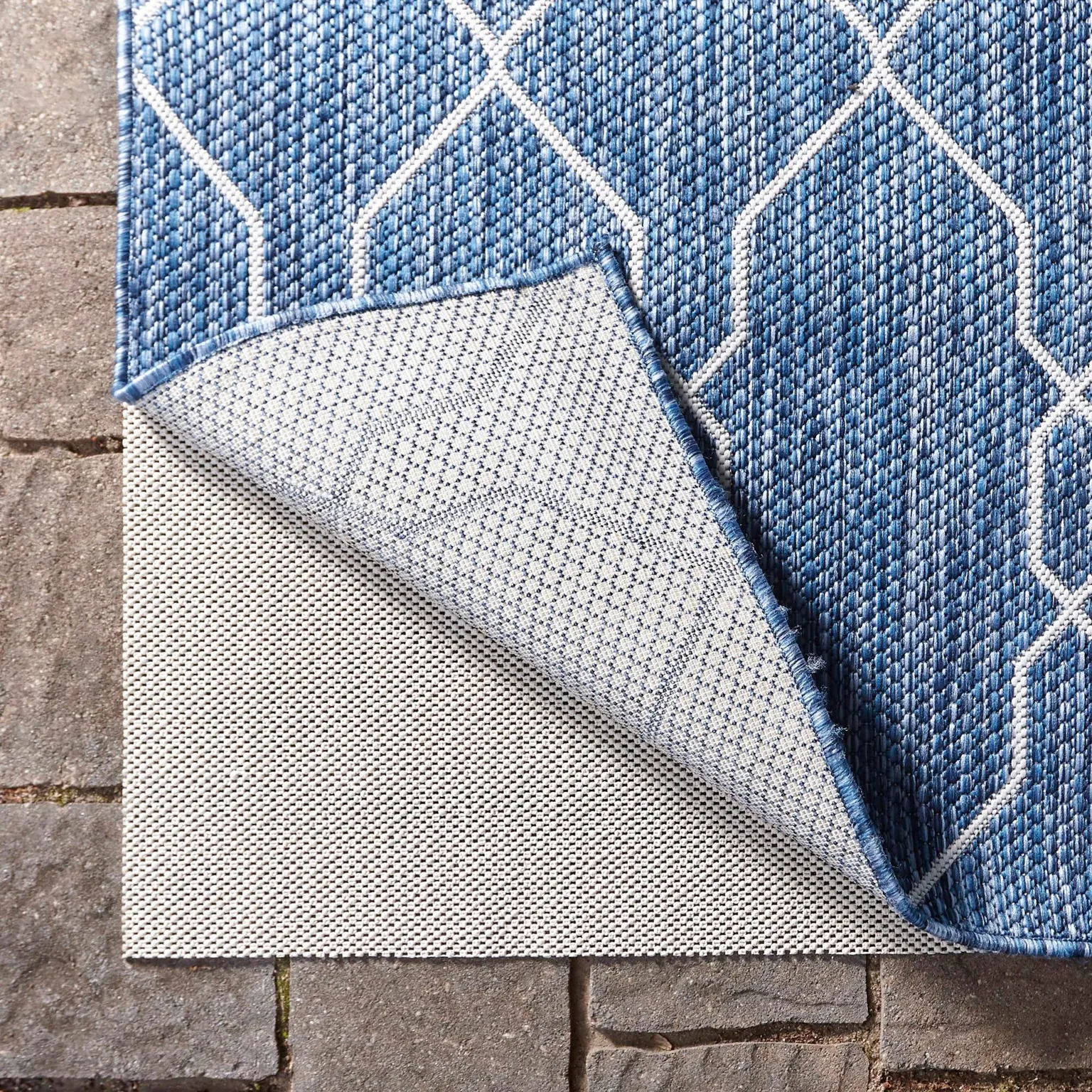 2' x 3' Eco Rectangle Area Rug Pad Floor Protection Pad for Under Rugs & Carpet Non-Slip Durable Rubber Underlayment