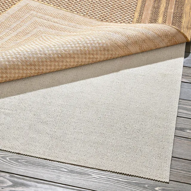 5' x 8' Eco Oval Area Rug Pad Floor Protection Pad for Under Rugs & Carpet Non-Slip Durable Rubber Underlayment - OVAL SHAPE